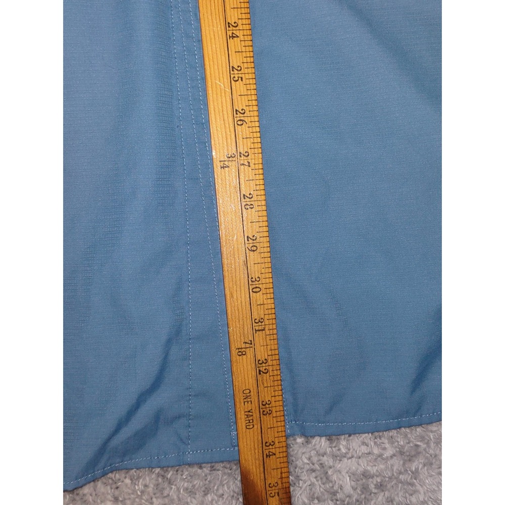 Reel Legends Fishing Shirt Vented Long Sleeve Button Up XXL Blue Outdoor Preppy - Picture 6 of 7